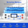 3A Active Balance of WattCycle 48V 100Ah 3U Server Rack LiFePO4 Battery with Bluetooth