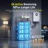 【📦 Recogida en almacén】Batería doméstica WattCycle de 48 V y 314 Ah para montaje en pared con Bluetooth &Equilibrio activo