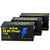 3 Pack of WattCycle 24V 314Ah Ultra LiFePO4 Battery with Bluetooth
