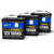 3 pcs WattCycle 12V 100Ah Mini LiFePO4 Batteries with Bluetooth