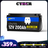 【🛒 Kibernetski ponedeljek】WattCycle 12V 200Ah LiFePO4 baterija z 200A BMS