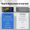 Drop in replacement of lead acid battery of WattCycle 12V 628Ah Ultra Bluetooth LiFePO4 Battery