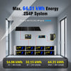 Flexible expansions up to 2 in series and 4 in parallel of WattCycle 24V 314Ah Ultra LiFePO4 Battery with Bluetooth