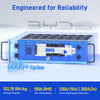 High Performance BYD Cells of WattCycle 48V 100Ah 3U Server Rack LiFePO4 Battery with Bluetooth
