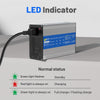 LED indicator of WattCycle 14,6V 40A AC-DC LiFePO4 Battery Charger