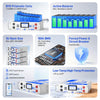 Main Features of WattCycle 48V 100Ah 3U Server Rack LiFePO4 Battery with Bluetooth