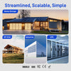 Multiple Usage Occassions of WattCycle 48V 100Ah 3U Server Rack LiFePO4 Battery with Bluetooth