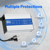 Multiple protections of WattCycle 14,6V 40A AC-DC LiFePO4 Battery Charger