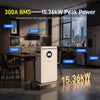 【📦 Recogida en almacén】Batería doméstica WattCycle de 48 V y 314 Ah para montaje en pared con Bluetooth &Equilibrio activo