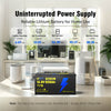Uninterrupted power supply feature of WattCycle 12V 628Ah Ultra Bluetooth LiFePO4 Battery