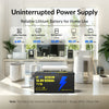 Uninterrupted power supply feature of WattCycle 12V 628Ah Ultra Bluetooth LiFePO4 Battery