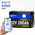 WattCycle 12V 280Ah Mini Lithium Leisure Battery with Bluetooth
