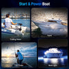 WattCycle 12V 100Ah Dual Purpose Marine Battery with Bluetooth and self-heating suitable for boat