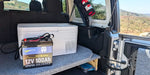 WattCycle 12V 100Ah LiFePO4 Mini smart battery in campervan