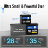 WattCycle 12V 100Ah Mini deep cycle battery with compact design
