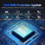 WattCycle 12V 100Ah deep cycle LiFePO4 battery with 100% all-around safe 100A BMS protection