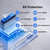 WattCycle 12V 200Ah deep cycle LiFePO4 battery with 100% all-round safe protection