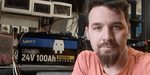 WattCycle 24V 100Ah solar battery with YouTuber MikRobi