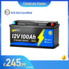 【⚡ Pre-Order Price】WattCycle 12V 100Ah Camper Leisure Battery with Bluetooth | DIN H8, ECE R10 Certified