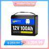 【🌸 Mother’s Day Sale】WattCycle 12V 100Ah Deep Cycle LiFePO4 Battery
