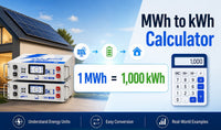 convert kwh to mwh on wattcycle