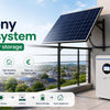 design balcony solar system with battery storage
