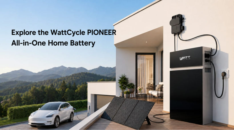 Product Introduction: WattCycle PIONEER 2.5kW 10kWh All-in-One AC Coupled Battery Storage System