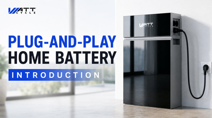 Plug and Play home battery