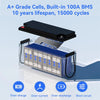 A+ Grade LiFePO4 Cells & upgraded 100A BMS of WattCycle 24V 100Ah deep cycle LiFePO4 battery