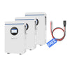 【🌸 Mother’s Day Sale】WattCycle 48V 100Ah Wall-mounted Solar Battery with Active Balance & Bluetooth