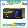 【🔥 48H Flash Sale】WattCycle 24V 314Ah Ultra LiFePO4 Battery with Bluetooth | ECE R10 Certified