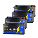 WattCycle 12V 100Ah kemperis po sėdyne LiFePO4 baterija su savaime šildoma