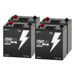 WattCycle 48V 50Ah GC2 LiFePO4 baterija z Bluetoothom in brezplačnim monitorjem