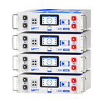 4pcs of WattCycle 48V 100Ah 3U Size Server Rack LiFePO4 Battery with Bluetooth