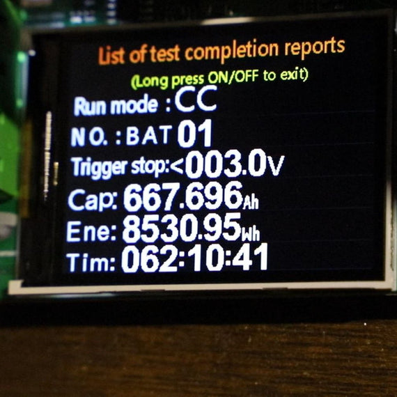 Beyond Capacity: 12V 628Ah Capacity Test Result