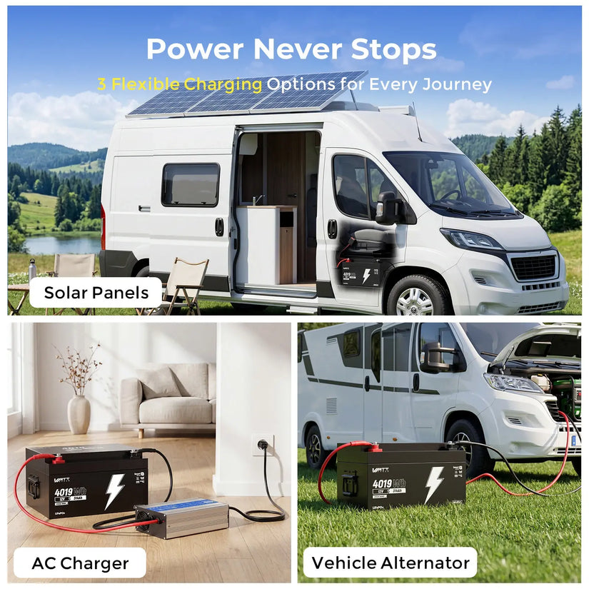 WattCycle DISCOVER 12V 314Ah LiFePO4 Battery