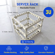 WattCycle Lithium Battery Storage Cabinet for Rack-Mounted Batteries