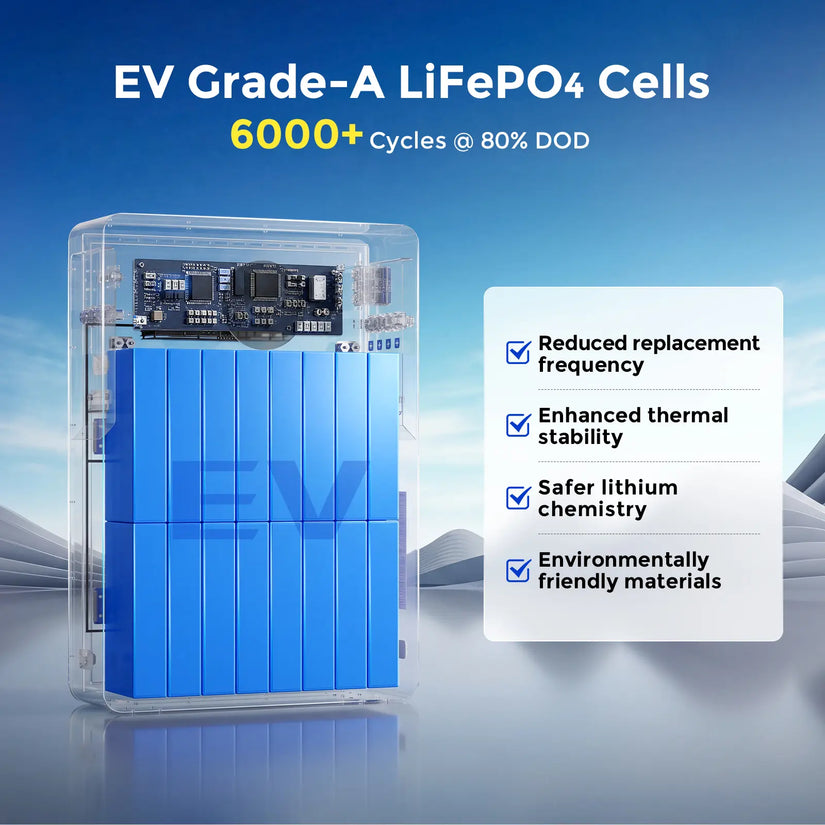 【⚡ Prednarudžba】WattCycle 48V 628Ah 32kWh kućna baterija s aktivnim balansiranjem &  Bluetooth