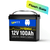 Flash Sale - WattCycle 12V 100Ah Mini Bluetooth LiFePO4 battery