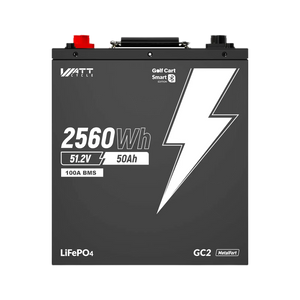 ⚡Pre-sale⚡WattCycle 48V 50Ah GC2 LiFePO4 Battery with Bluetooth & Free Monitor