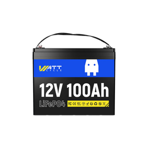 WattCycle 12V 100Ah Deep Cycle LiFePO4 Battery