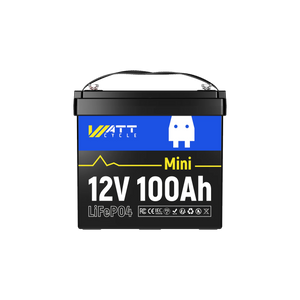 【⚡ Pre-order】WattCycle 12V 100Ah Mini LiFePO4 Battery