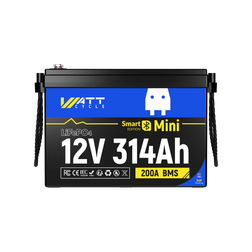 WattCycle 12V 314Ah Mini Self Heating Battery with Bluetooth | ECE R10 Certified