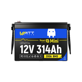 WattCycle 12V 314Ah Mini Self Heating Battery with Bluetooth | ECE R10 Certified