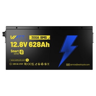 WattCycle 12V 628Ah Ultra Lithium Battery with Bluetooth