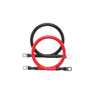 WattCycle 4AWG 30CM Battery Cable 2Pcs Set