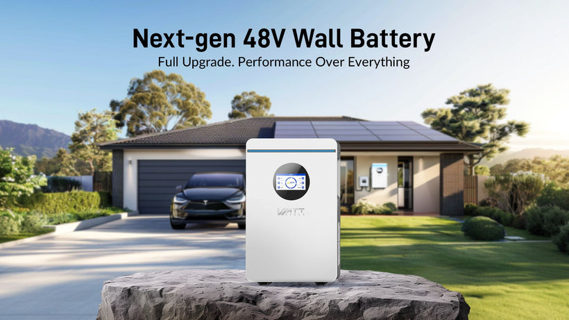 48V 100Ah Wall-mounted Solar Battery with Active Balance & Bluetooth png