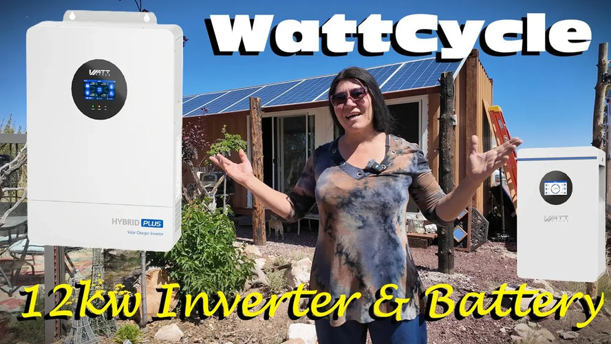Off-Grid Container Power: WattCycle 48V 5kWh Battery Installation