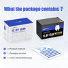 Package of WattCycle LiFePO4 Lithium Deep Cycle Battery 12V 12Ah