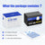 Package of WattCycle LiFePO4 Lithium Deep Cycle Battery 12V 12Ah